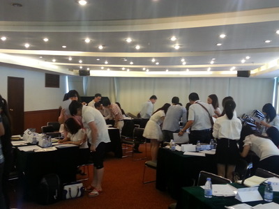 朱纲老师成功为南梦宫实施情商管理培训